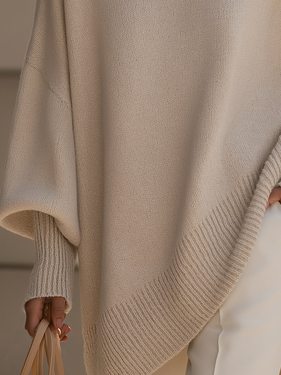Xanthe Oversized Soft Drape Poncho