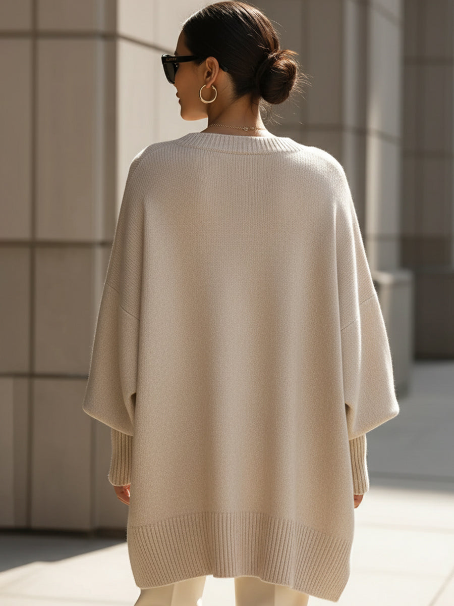 Xanthe Oversized Soft Drape Poncho
