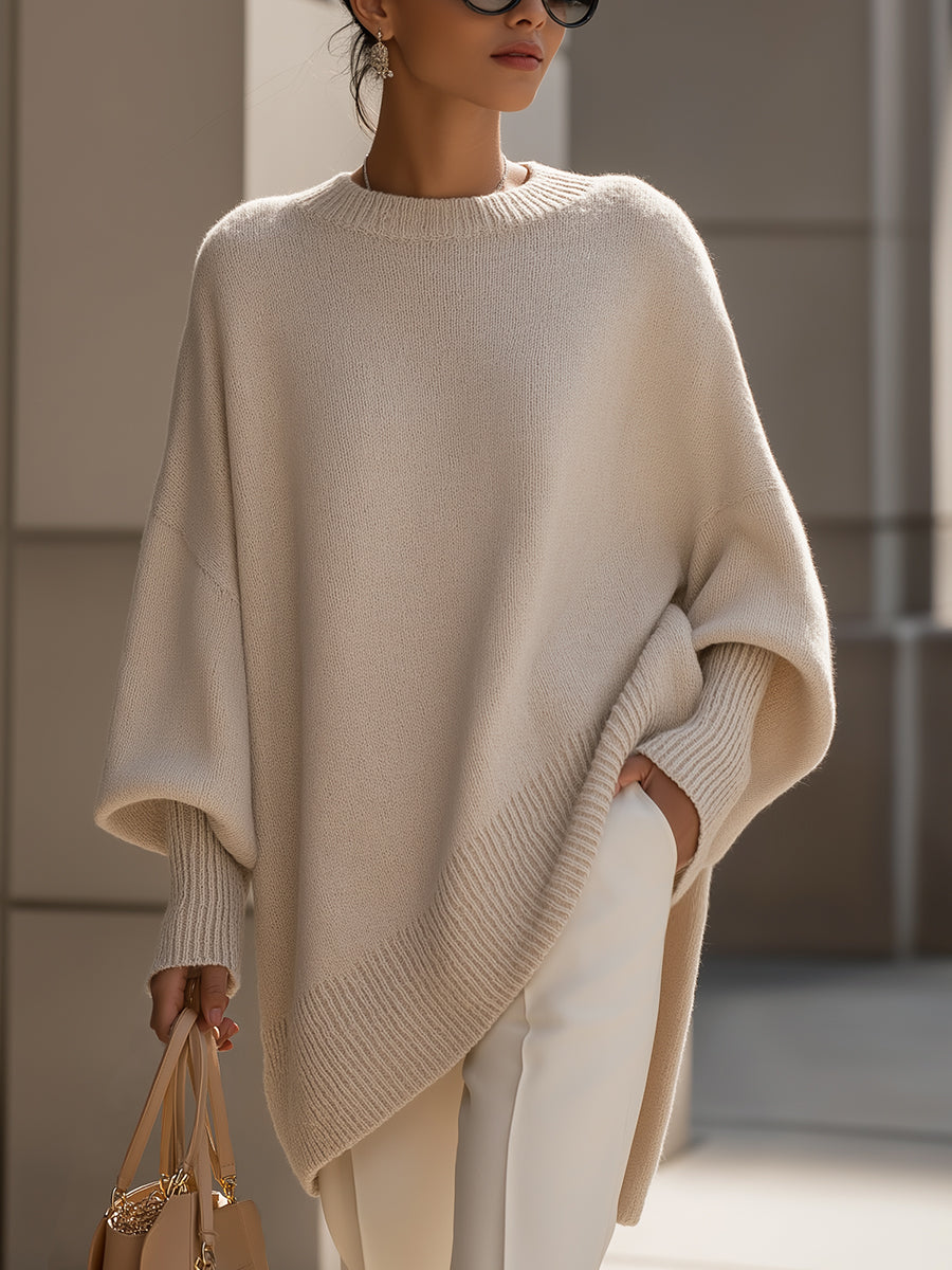 Xanthe Oversized Soft Drape Poncho