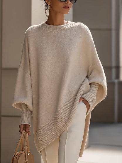 Xanthe Oversized Soft Drape Poncho