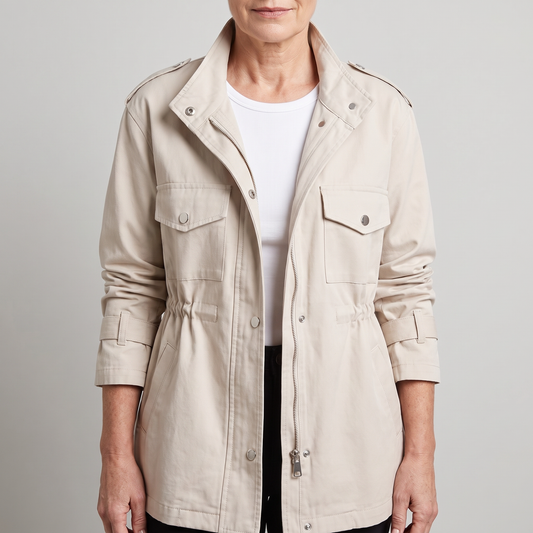 Maristella Belted Double-Breasted Wool Blend Overcoat
