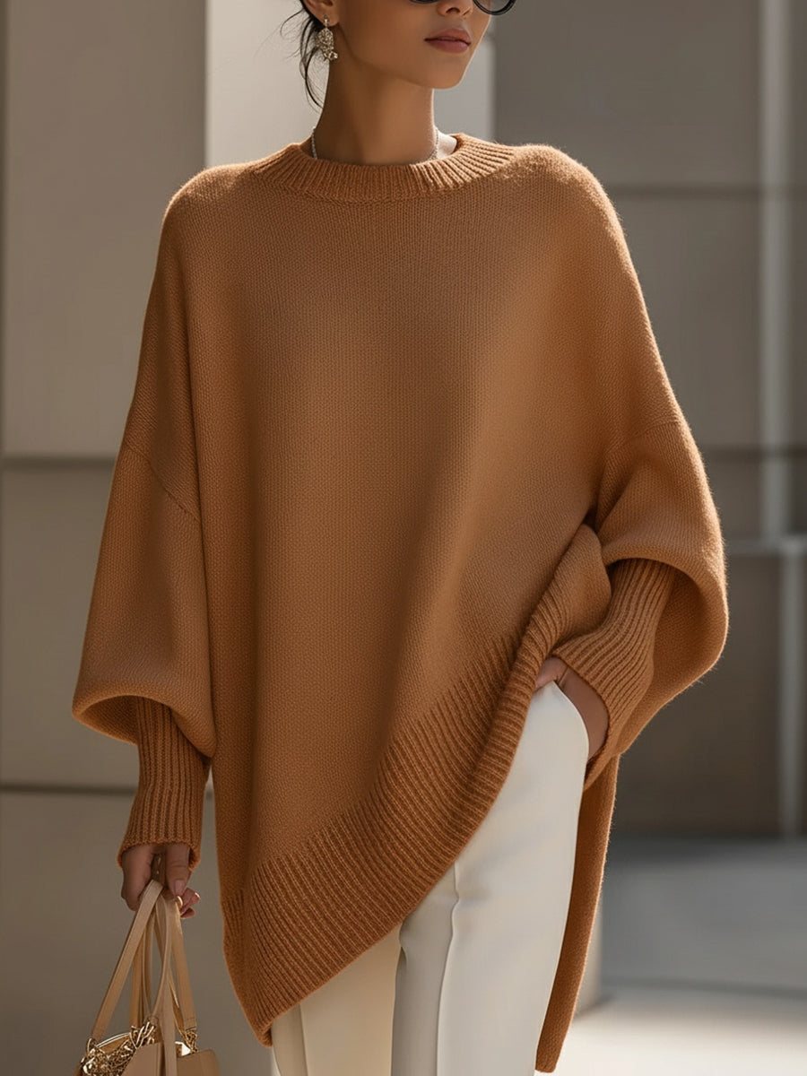 Xanthe Oversized Soft Drape Poncho