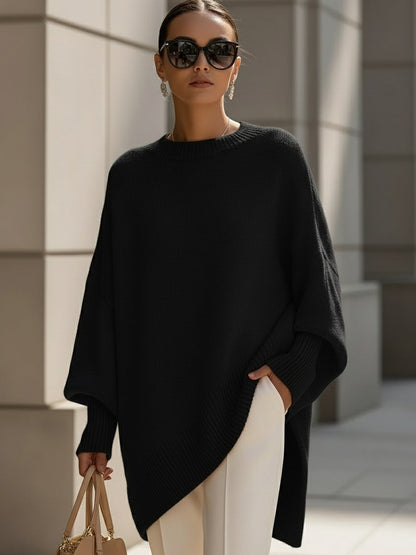 Xanthe Oversized Soft Drape Poncho
