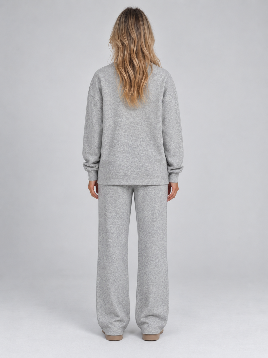 Serena Crew Neck Sweatshirt Wide Leg Co-Ord Set