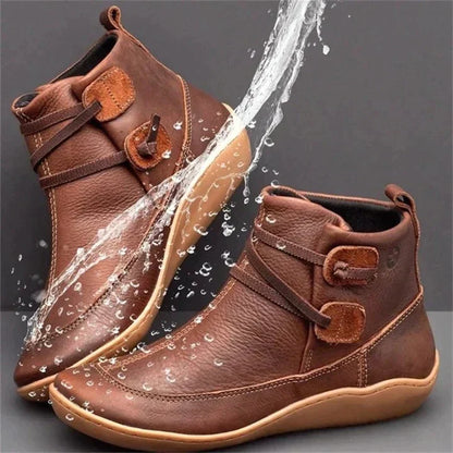 Brigitte Cushioned Pull-On Ankle Boots