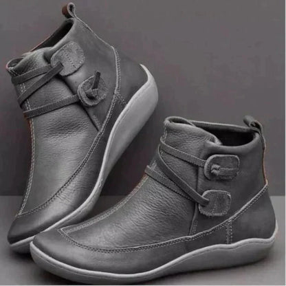 Brigitte Cushioned Pull-On Ankle Boots
