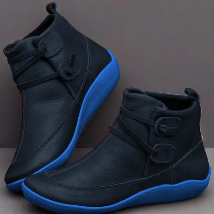 Brigitte Cushioned Pull-On Ankle Boots