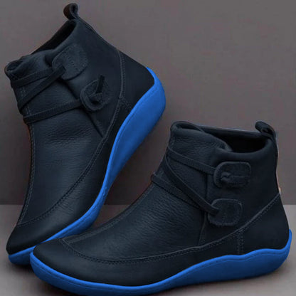 Brigitte Cushioned Pull-On Ankle Boots