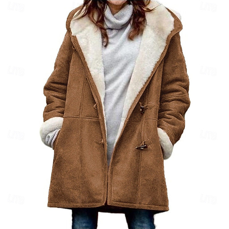 Estelle Longline Hooded Toggle Coat