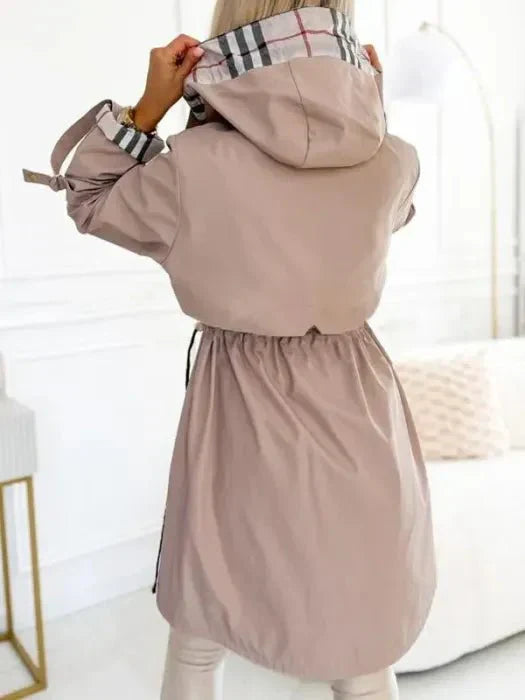 Winona Hooded Zip Front Weatherproof Coat