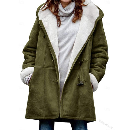 Estelle Longline Hooded Toggle Coat