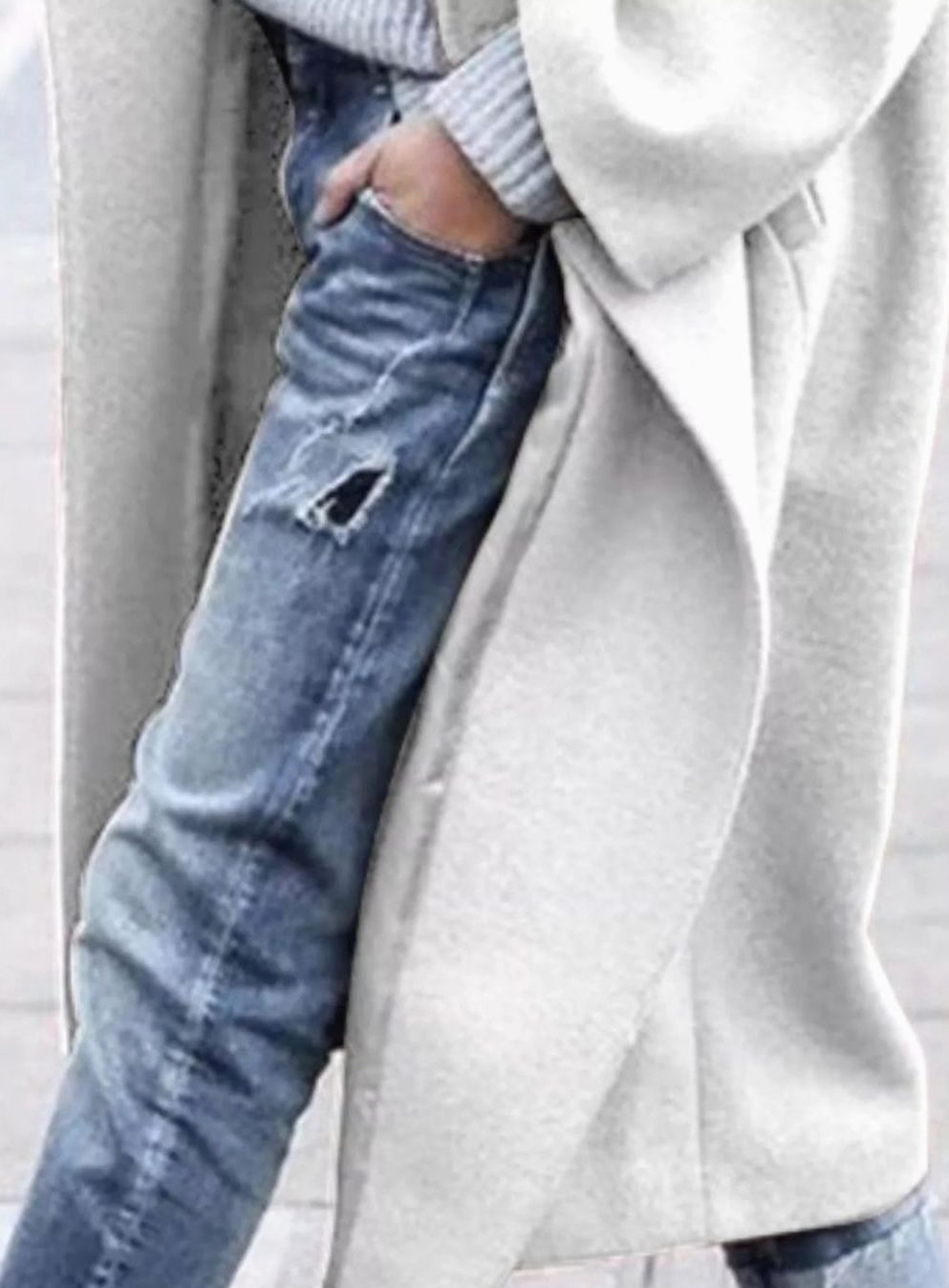 Celine Oversized Single-Breasted Long Wool Coat
