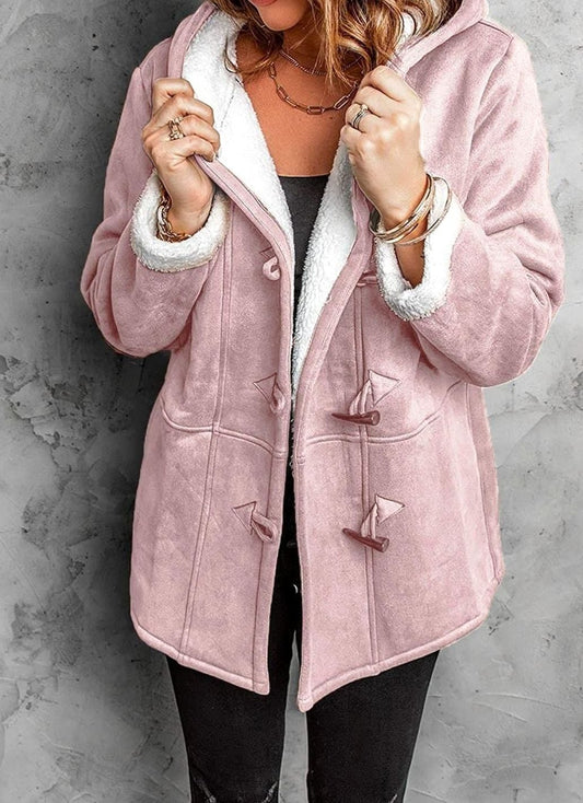 Elodie Sherpa Lined Hooded Toggle Duffle Coat