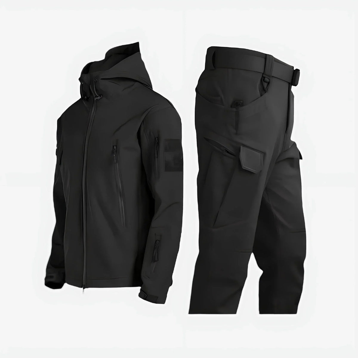 Greta Hooded Jacket Cargo Trouser Outdoor Set