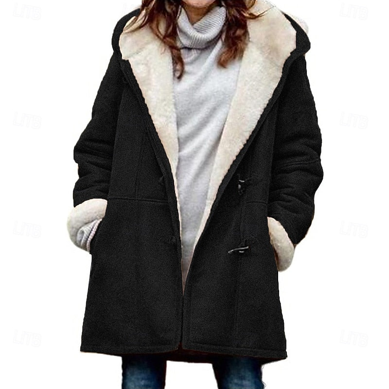 Estelle Longline Hooded Toggle Coat