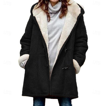 Estelle Longline Hooded Toggle Coat